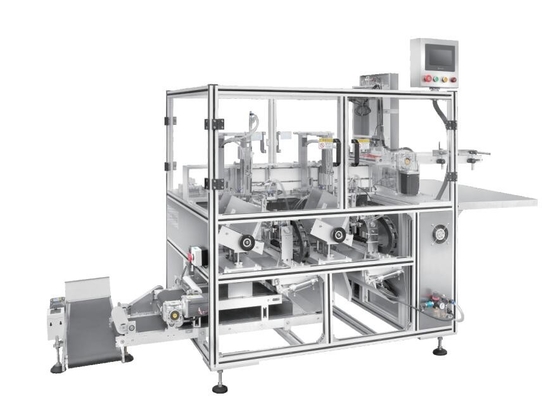 Máy đóng gói gấp mặt nạ 1,2KW Máy đóng gói gấp 0,6MPA Không dệt tự động