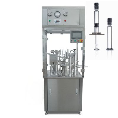 Máy điền tiêm tiêm đã lấp đầy tối ưu hóa dây chuyền sản xuất Tiêu chuẩn GMP / CE