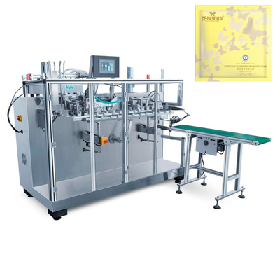 Máy đóng gói mặt nạ làm đẹp 380V 50HZ 0.6Mpa 60 túi / phút