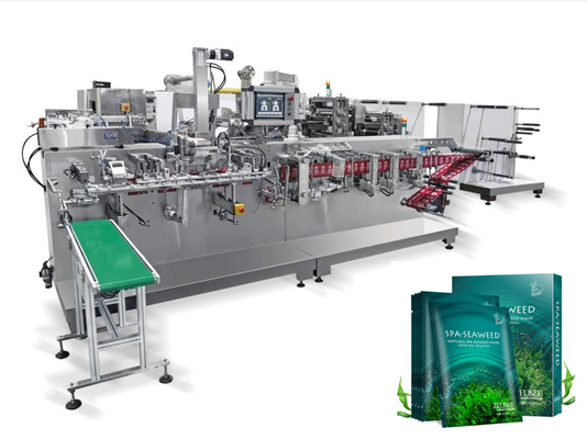 Máy đóng gói mặt nạ tự động tối thiểu 60 túi Tiêu chuẩn GMP