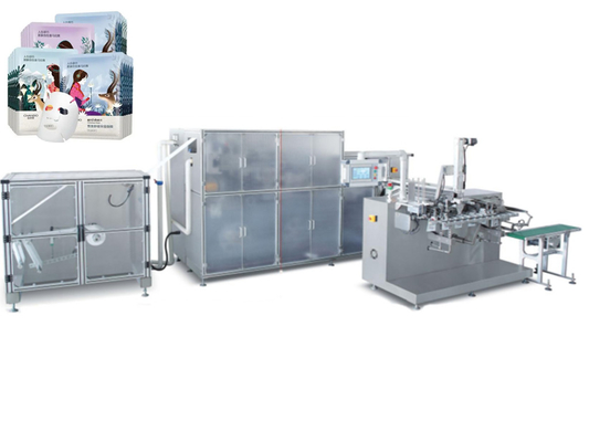 Chứng nhận Ce Máy gấp mặt nạ giấy 60Hz Mỹ phẩm tốc độ cao