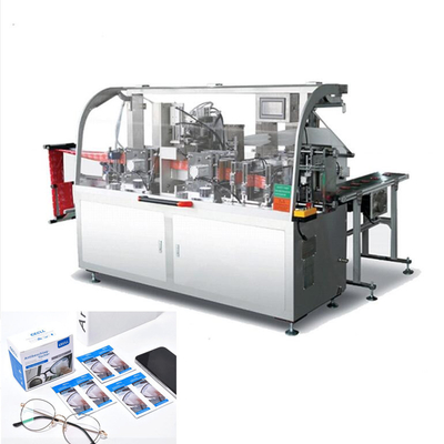 Điều khiển PLC Máy đóng gói khăn ướt Tiêu thụ năng lượng thấp, máy làm khăn giấy ướt tùy chỉnh
