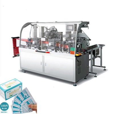 Full Auto Alcohol Pad Khăn lau ướt Thiết bị làm bằng thép không gỉ
