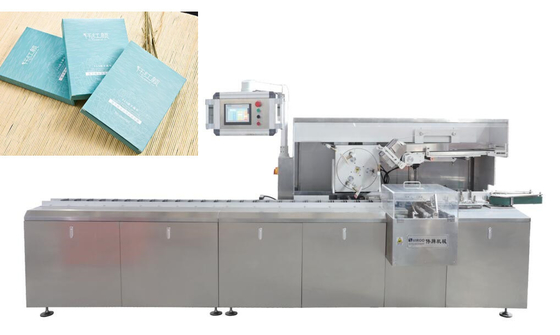 Dây chuyền sản xuất khăn ướt đóng hộp 180 hộp / phút cho khay thuốc
