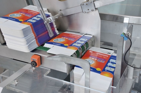 Máy đóng gói dược phẩm 120 cái / phút Máy đóng gói ống gấp 4