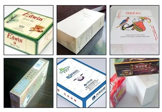 Loại băng xé Máy gói giấy bóng kính với màng BOPP