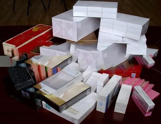 Máy bọc phim trong suốt tự động Máy bọc phim cellophane tốc độ cao cấu hình cao