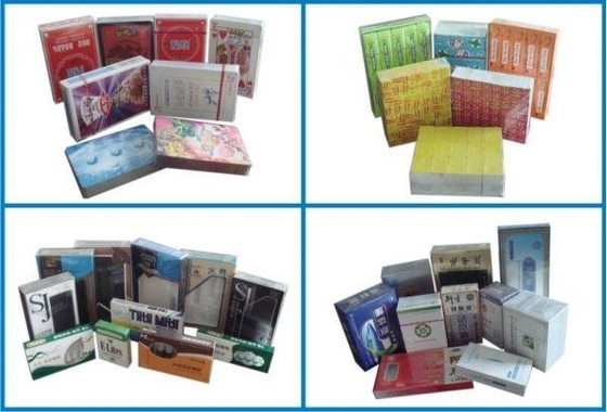 Máy bọc cellophane tự động xà phòng sô cô la nước hoa thuốc lá hộp Bopp phim bọc