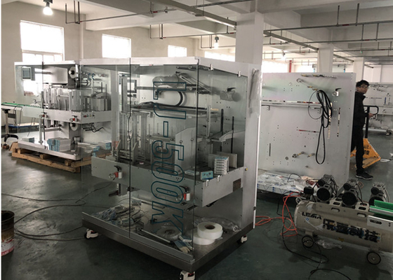 10 cái / phút Máy gói màng giấy bóng kính BOPP Xếp chồng