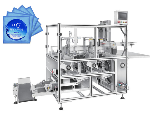 Máy gấp phim mặt nạ không dệt 1.2KW bán tự động