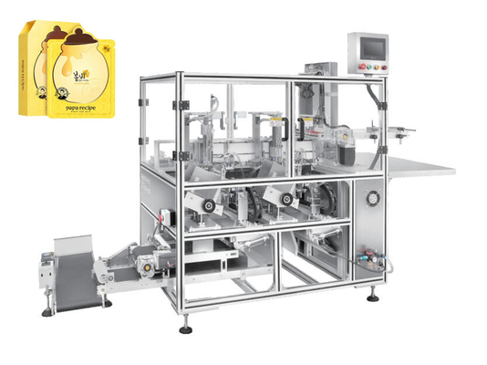 Máy đóng gói mặt nạ mỹ phẩm tự động 220V 500 Kgs