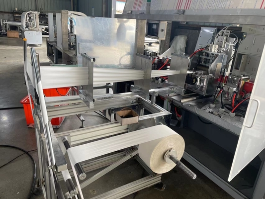 Điều khiển PLC Máy đóng gói khăn ướt Tiêu thụ năng lượng thấp, máy làm khăn giấy ướt tùy chỉnh