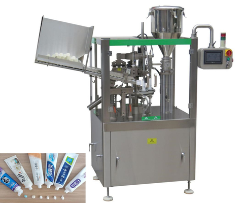 Máy làm đầy ống mềm tự động Kem đánh răng Kem tay