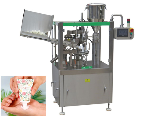 Kem chống nắng Máy làm đầy ống mềm Nước sốt Mật ong 50 chiếc / phút
