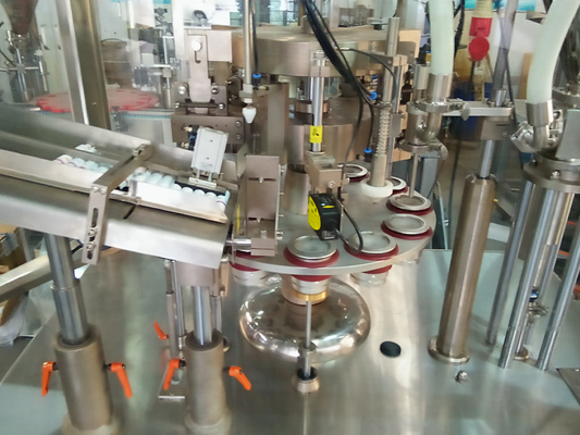 Máy chiết rót và hàn kín ống kem đánh răng bằng nhôm 40 / phút 200ml