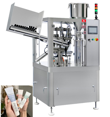 Máy chiết rót chất độn ống tự động 30 - 50 chiếc / phút 1950 * 1000 * 1800mm 800kg