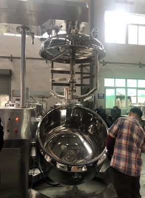 Máy pha trộn homogenizer chân không tự động cho kem mặt mỹ phẩm 300L