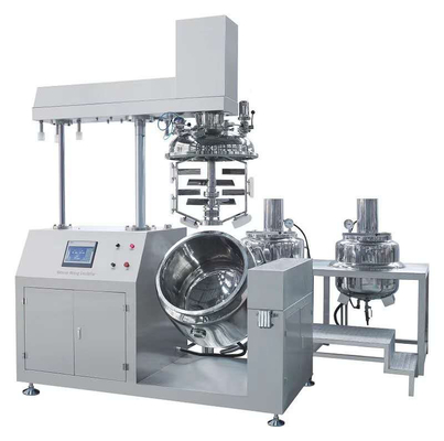 Chất lượng cao kem đánh răng Vacuum Emulsifier Máy trộn phòng thí nghiệm Vacuum Emulsifying Homogenizer Blending Tank