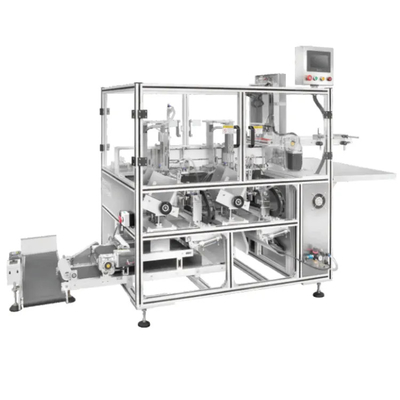 Máy đóng gói gấp mặt nạ 1,2KW Máy đóng gói gấp 0,6MPA Không dệt tự động
