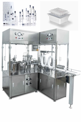 PLC Control Stainless Steel Prefilled Syringe Filler (PLC Control) - Máy nhấp thuốc tiêm được nhồi sẵn bằng thép không gỉ