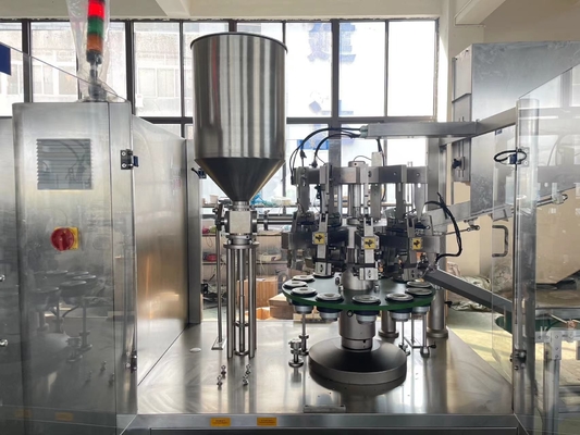 Bột mỡ Bột mỡ Bột mỡ ống chăm sóc da Kem đánh răng Máy điền và niêm phong Máy niêm phong kem mỹ phẩm