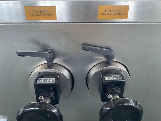 PLC đầy đủ điền niêm phong ống điền và nhiệt niêm phong máy cho 5-250ml