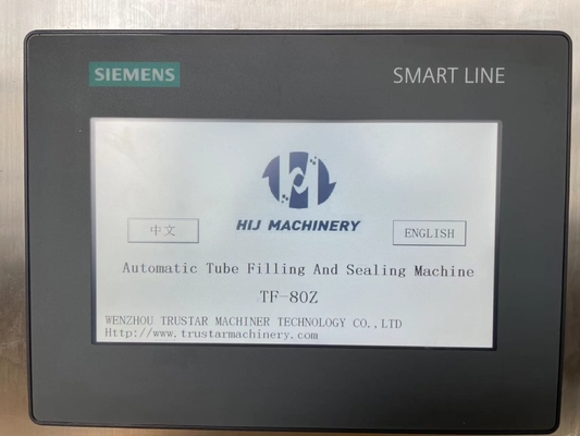 Máy làm đầy và niêm phong dán bán tự động với độ chính xác ± 1% và hệ thống điều khiển PLC