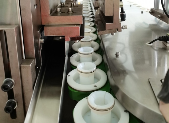 Máy làm đầy và niêm phong ống nhựa mềm tự động cho ống kem mỹ phẩm nhôm