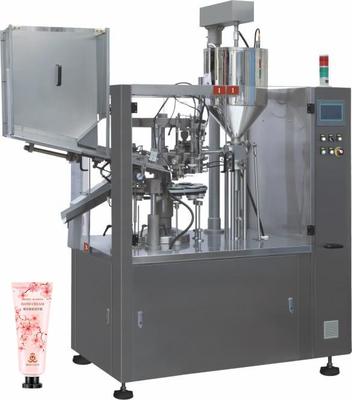 Máy niêm phong cuối liên tục tự động cho thuốc mỡ kem tay kem đánh răng hộp hộp bìa đóng gói tùy chỉnh máy điền