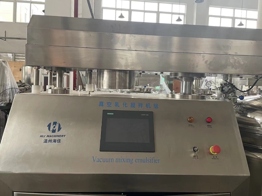 Chất lượng cao kem đánh răng Vacuum Emulsifier Máy trộn phòng thí nghiệm Vacuum Emulsifying Homogenizer Blending Tank