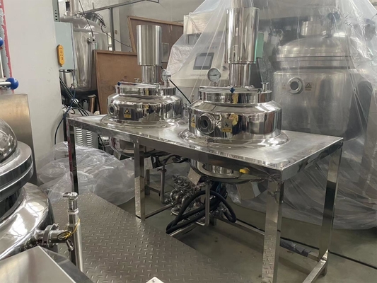 Lotion mỹ phẩm kem paste homogenizer chân không homogenizing emulsifier mixer mặt kem kem kem máy trộn kem