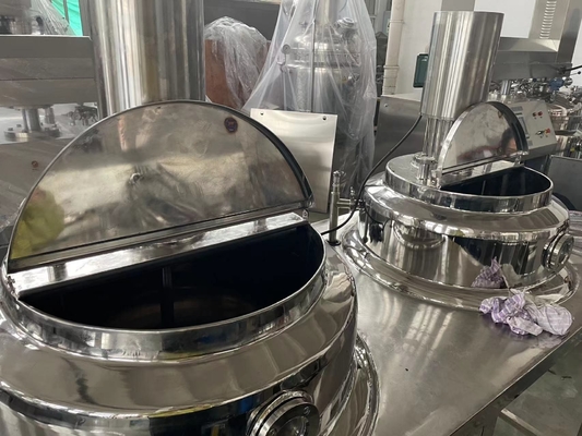 Máy trộn chân không, bình trộn bột homogenizer, máy làm kem và kem cho cơ thể