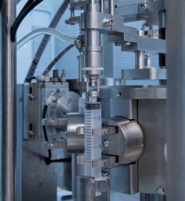 Máy điền tiêm nhựa tự động với chứng chỉ CE