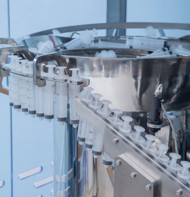 Kiểm soát tự động Máy nhét ống tiêm Siemens PLC cho ngành công nghiệp mỹ phẩm y tế