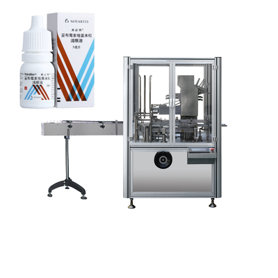 Tự động mỹ phẩm mặt kem thuốc mỡ vòng lọ chai Carton đóng gói máy mềm ống cartoning máy