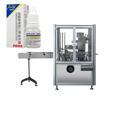 Máy đóng hộp tự động để gấp hộp chứa cho mỹ phẩm thực phẩm đồ uống Dải dệt sản phẩm đóng gói Dòng mới
