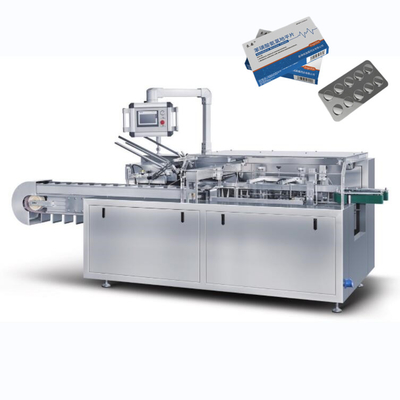 Tốc độ cao hoàn toàn tự động hộp carton hộp cartoning máy đóng gói PLC điều khiển màn hình cảm ứng hoạt động