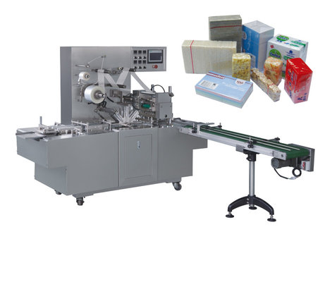 bán nóng hộp quà nước hoa tự động máy đóng gói cellophane 3d máy bọc phim cellophane