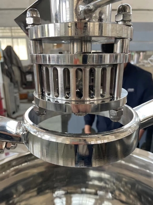 Chất lượng cao kem đánh răng Vacuum Emulsifier Máy trộn phòng thí nghiệm Vacuum Emulsifying Homogenizer Blending Tank