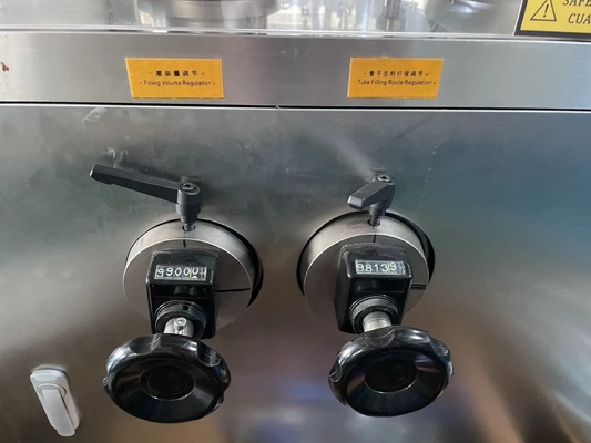 Máy chiết rót và hàn ống nhựa tự động cho mỹ phẩm/kem dưỡng da tay/gel rửa tay/kem đánh răng/thuốc mỡ Máy đóng gói ống nhiều lớp