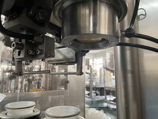 Máy niêm phong cuối liên tục tự động cho thuốc mỡ kem tay kem đánh răng hộp hộp bìa đóng gói tùy chỉnh máy điền