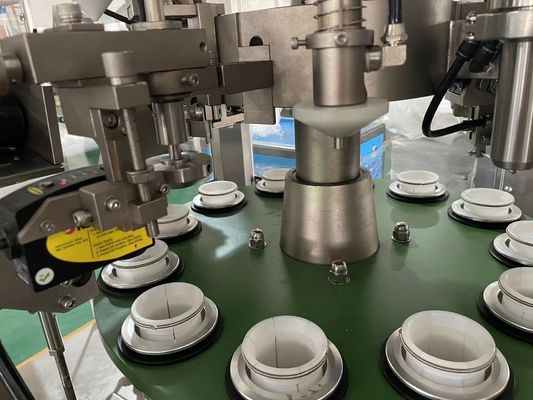 Máy điền và niêm phong ống nhôm tự động Máy niêm phong ống keo máy niêm phong ống kim loại