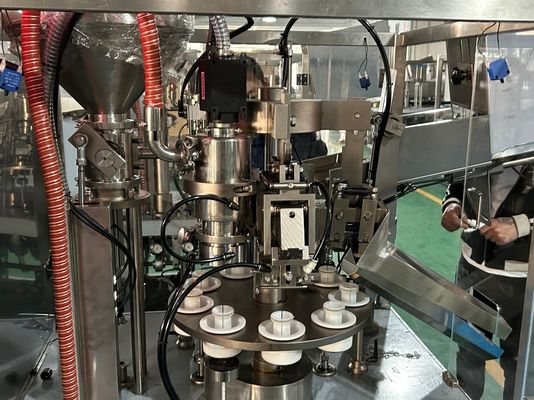 PLC Soft Tube Filling Sealing Machine 30-50pc/min cho các sản phẩm sữa