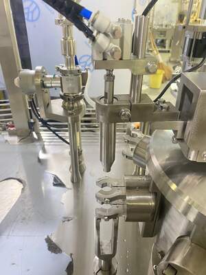 Máquina de llenado de jeringas veterinarias