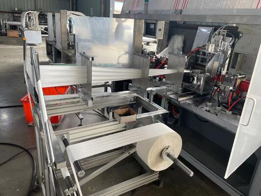 Máy đóng gói mô ướt đơn tấm tự động 3/4 bên niêm phong túi đóng gói máy cho khách sạn