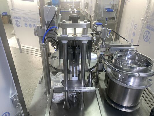 Cao độ nhớt Gel mỹ phẩm Kem nha khoa Nắp nắp Plug Lure Lock Vaccine Syringe Filling Machine
