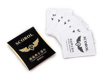 Khăn lau ướt đơn Sachet Hiệu suất ổn định Tuổi thọ làm việc dài
