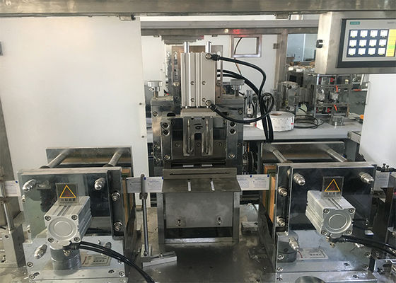 Máy đóng gói miếng lót chuẩn bị cồn nằm ngang 4 mặt niêm phong 300-500L / phút