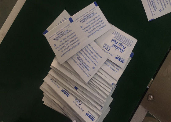 Máy đóng gói khăn ướt Alcohol Prep Pad 120-160 túi / phút