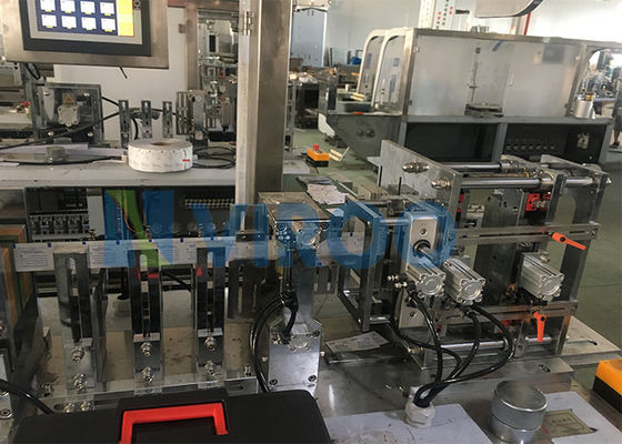 Máy đóng gói khăn ướt cồn Nằm ngang 4 Gấp dọc 8 Gấp